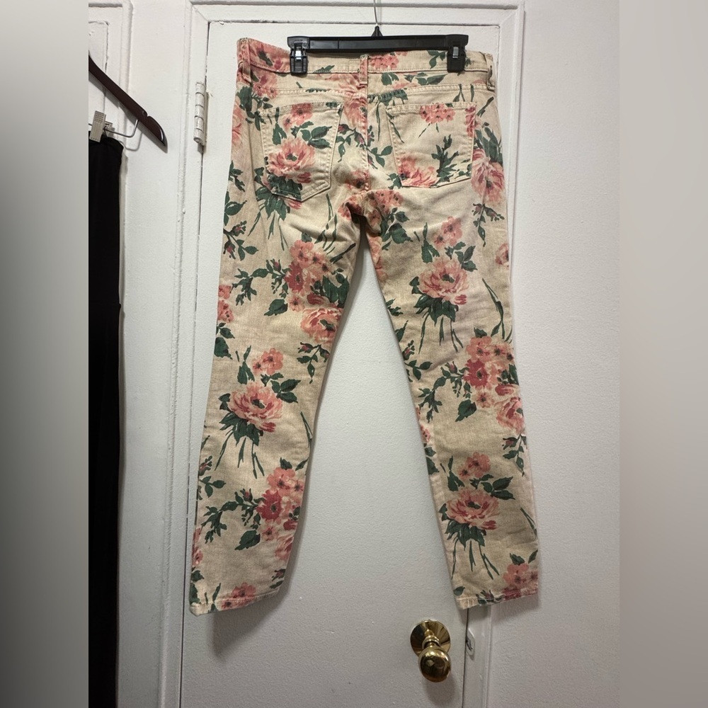 CURRENT/ELLIOTT HAYSTACK FLORAL THE STILETTO SKINNY ANKLE JEANS US 29 - Picture 3 of 4